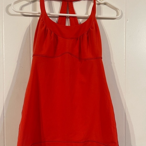 lululemon athletica Tops - Lululemon Swiftly Tech  Top, Racerback, Orange,  Women's Size 4